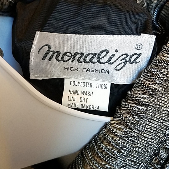 Silvery light weight shiny jacket - Picture 3 of 3